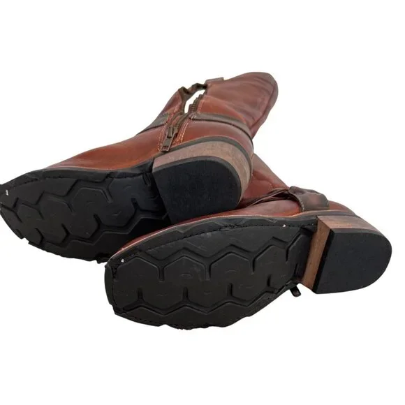 Freebird Women's Wagner Brown Leather Harness Boots Size 6 - Picture 8 of 8